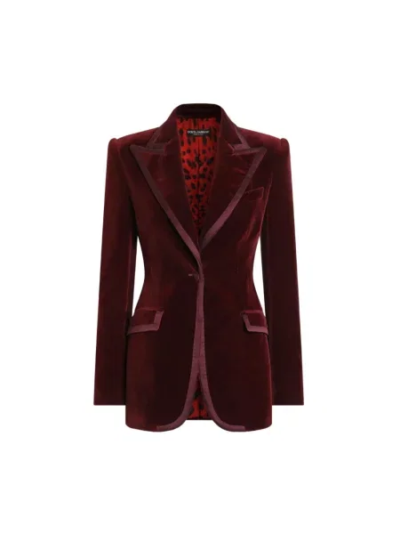 Marynarka Dolce And Gabbana fioletowa
