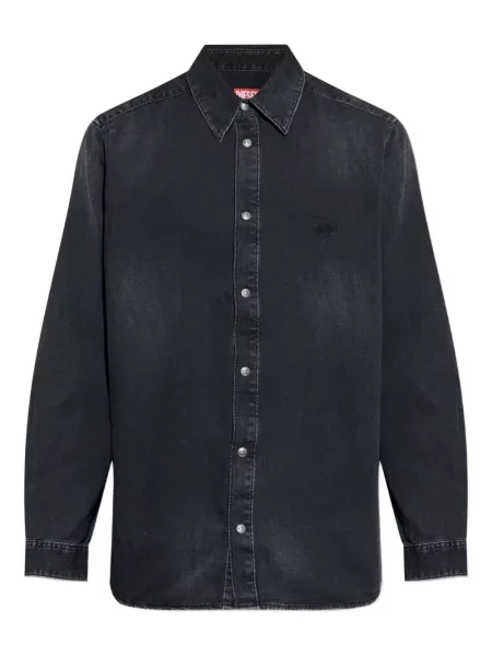 Риза Diesel бродирана черно