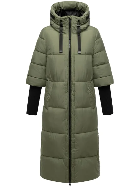 NAVAHOO Palton de iarnă Ciao Miau XIV oliv negru