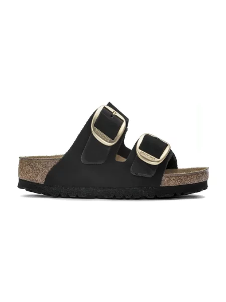 Birkenstock Klapki Arizona Big Buckle czarny