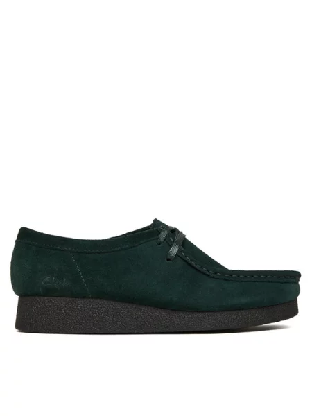 Туфли Clarks зеленые