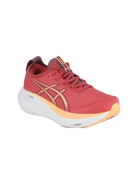 Dámske bežecké topánky Asics Gel-Nimbus 27 dark pink clay/orange glow ružová