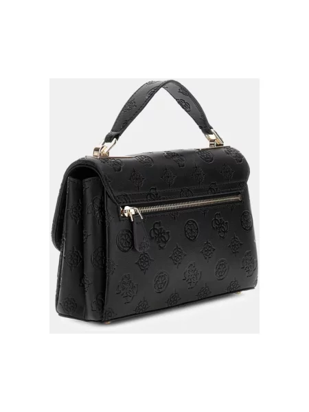 Torebka Guess skórzana czarna