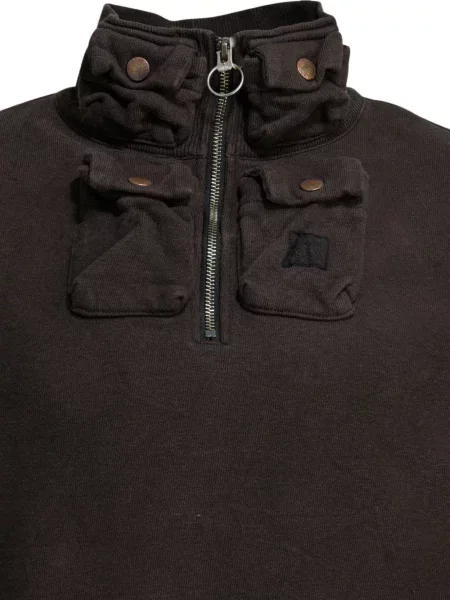 Пуловер Kapital кафяво