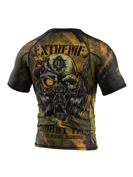 Koszulka Rashguard MMA na Siłownię EXTREME HOBBY DBD czarna