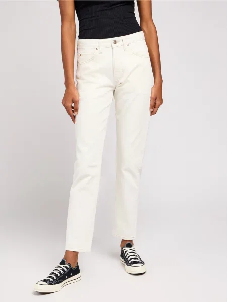Lee Прямі джинси білий