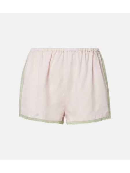 Szorty Posse koronkowe różowe