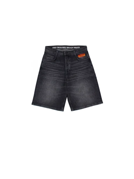 Pantaloni scurți din denim Homeboy negru