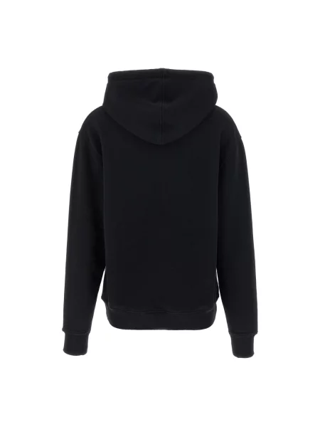 Bluza z kapturem Ami Paris z kapturem casual niebieska