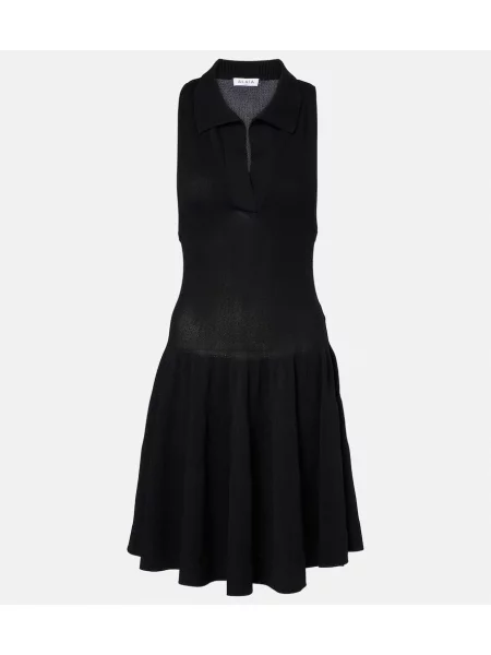 Rochie Alaïa de costum negru