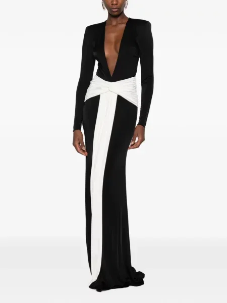 Rochie maxi The New Arrivals Ilkyaz Ozel negru