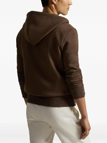 Ριγέ πλισέ κασκέτο Polo Ralph Lauren φανελένιο μπλε