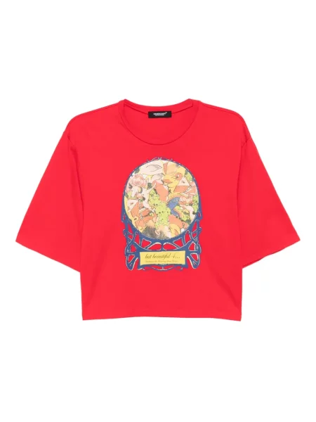 Tricou Undercover cu imagine roșu