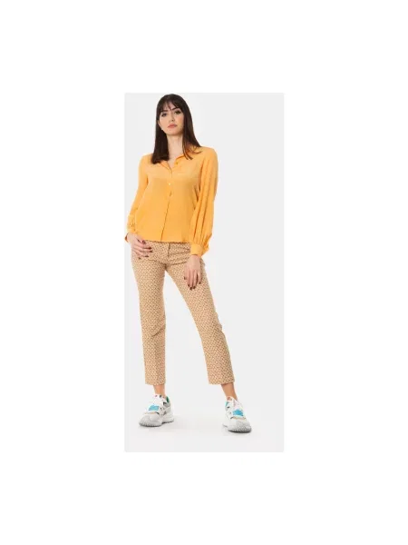 Koszula Weekend Max Mara pomarańczowa
