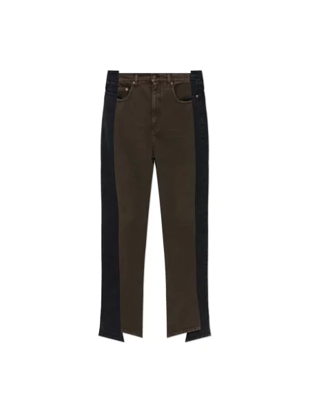 Jeansy Maison Margiela brązowe
