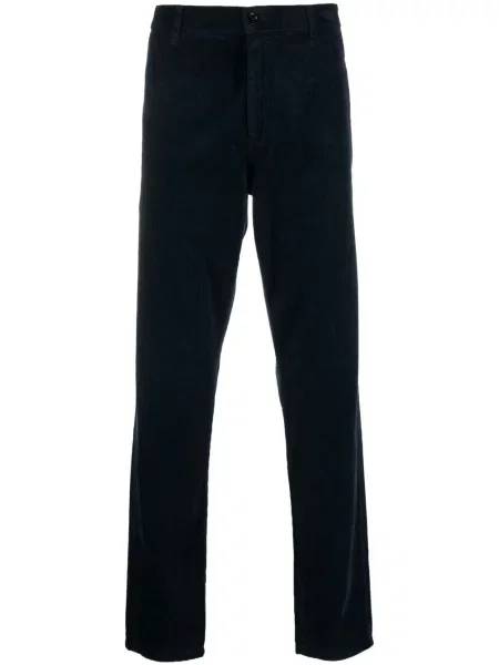Pantaloni Aspesi de catifea cord albastru