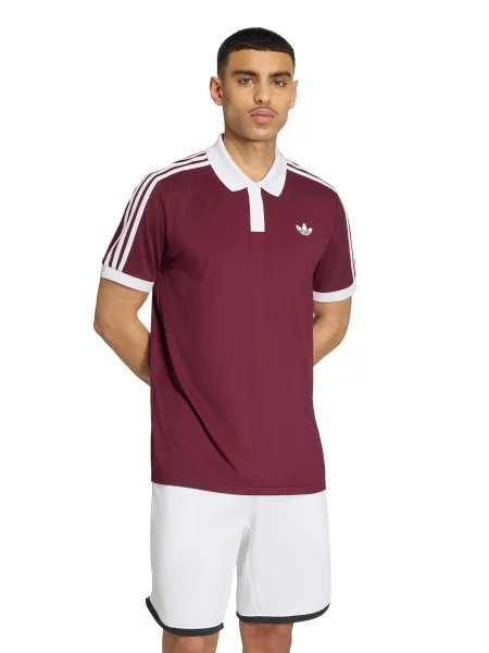 ADIDAS PERFORMANCE Funkčné tričko Classics gaštanová biela