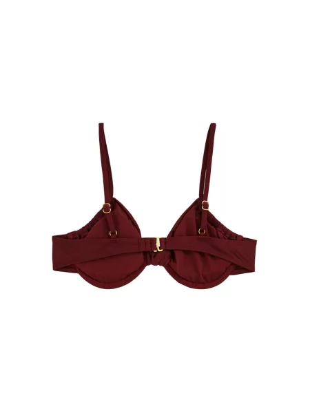 WE Fashion Bikini felső sötétvörös