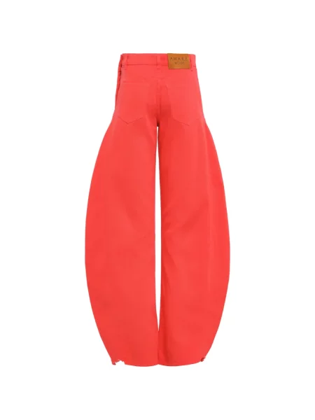 Дънки A.w.a.k.e. Mode с автограф червено