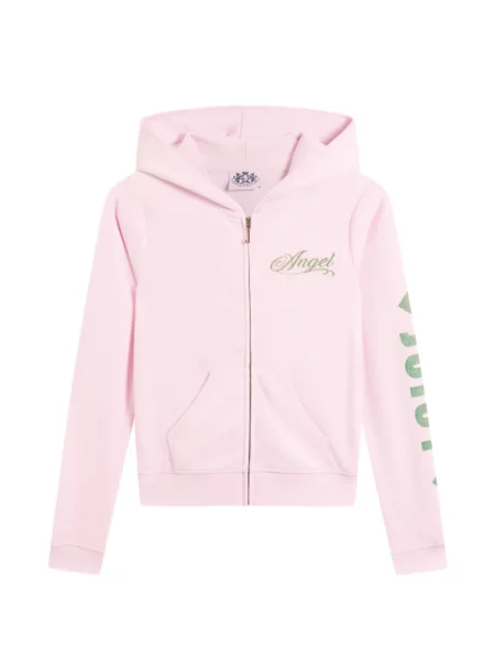Hanorac cu glugă Juicy Couture roz