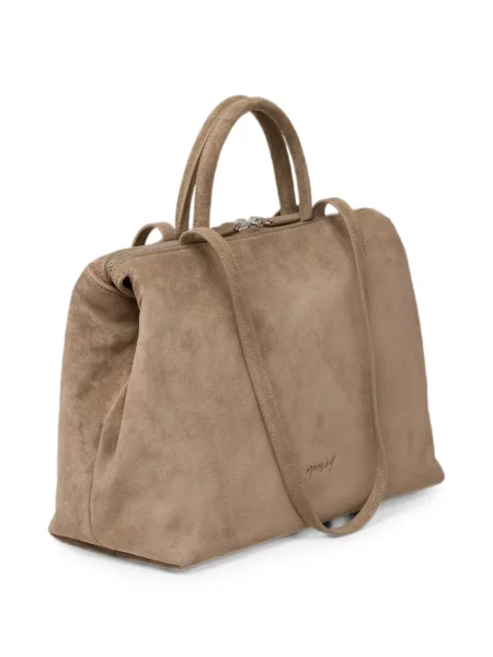Geantă shopper Marsell din piele de căprioară