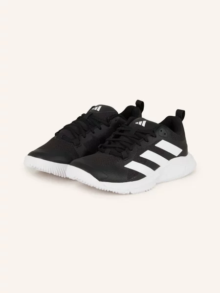 Adidas Fitness Boty Court Team Bounce černá bílá