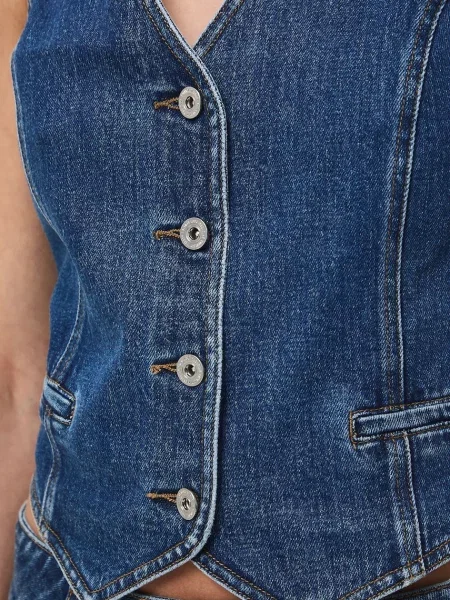 Джинсовый жилет Medicine однобортный