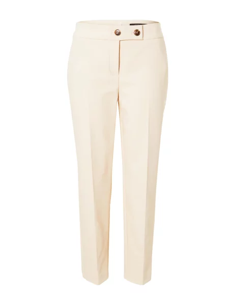 COMMA Hlače na rob šampanjec