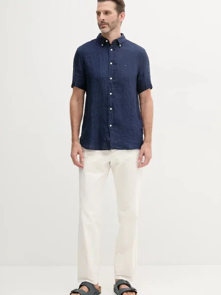 Tommy Hilfiger De in cămașă | Regular Fit albastru