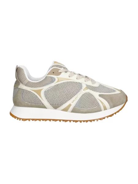 Sneakersy Valentino skórzane szare