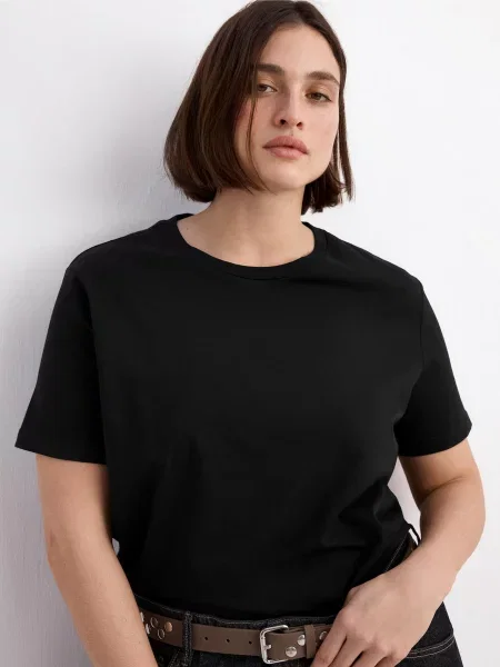 Футболка MANGO чорний