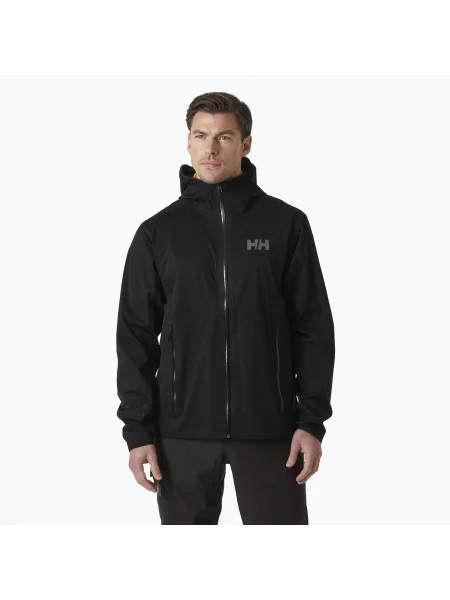 Bunda do deště Helly Hansen Momentum 3L Stretch black černá