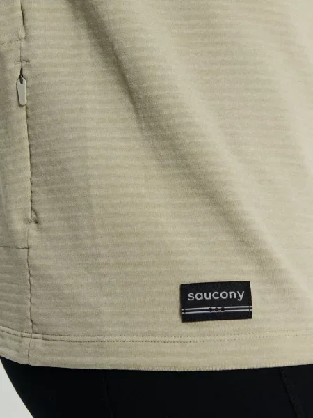 Свитер Saucony бежевый