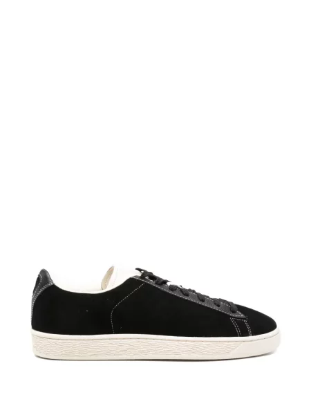 Sneakerși Puma Suede din piele de căprioară cu autograf negru