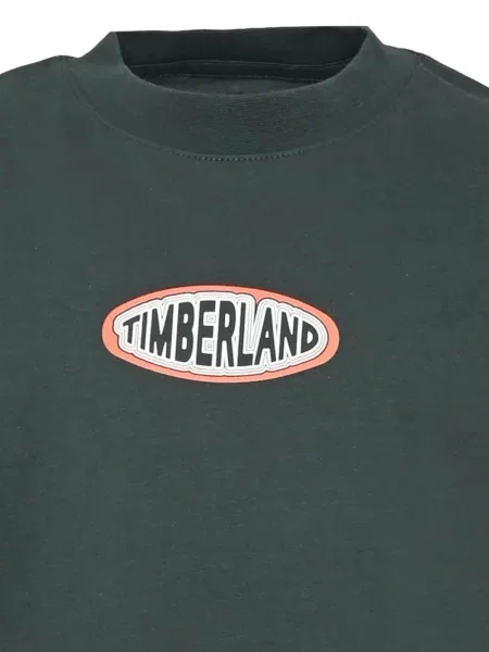 Dětské tričko Timberland zelené