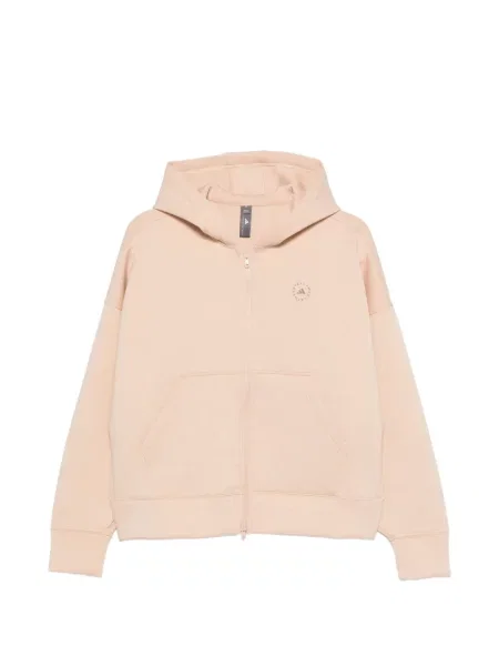 Geacă Adidas By Stella Mccartney cu glugă roz