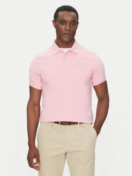 Polo majica Barbour roza