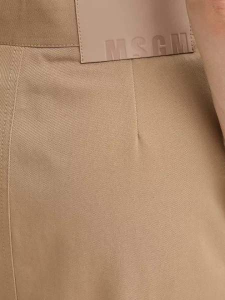 MSGM спідниця із розрізом