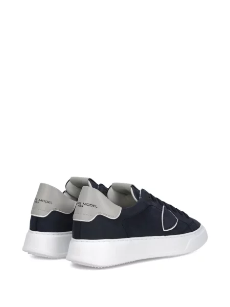 Sneakerși Philippe Model Paris din piele de căprioară albastru