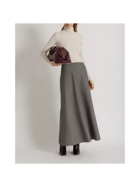 Spódnica Alberta Ferretti szara