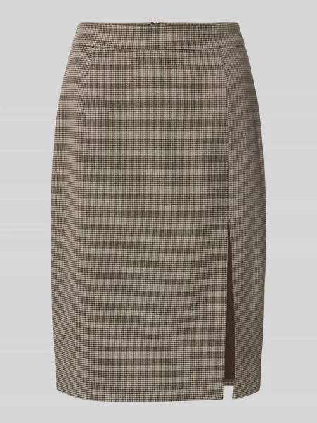 Spódnica ołówkowa ze wzorem w drobną kratę – curated by Anouk Yve Style Icon Collection
