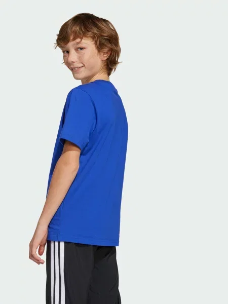 Детская спортивная футболка Adidas синяя