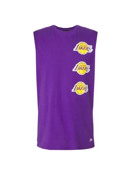 Nowy T-Shirt Bez Rękawów Nba Loslak Trpwhi Era Dorosłych fioletowa