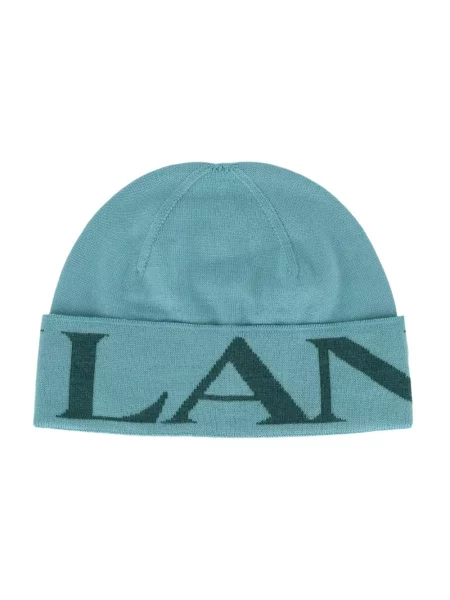 Czapka Lanvin wełniana niebieska