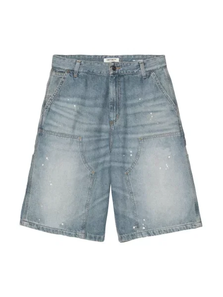 Krótkie szorty Carhartt Wip niebieskie