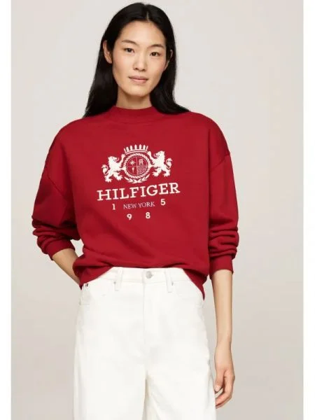 Tommy Hilfiger Hanorac varsity roșu