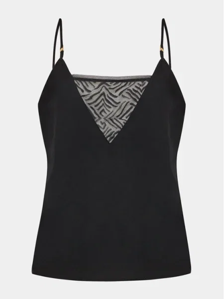 Chantelle Тениска на пижама черен