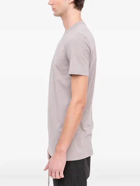 Tricou Rick Owens scurt gri