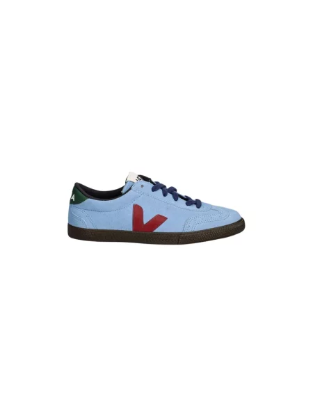 Sneakersy Veja Volley zamszowe niebieskie