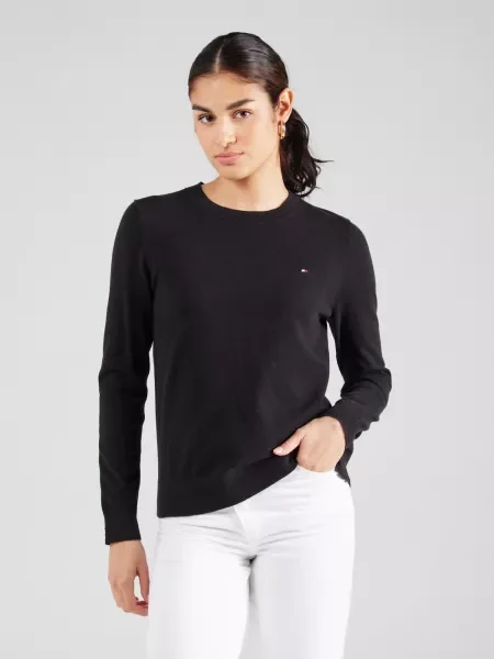 Pulover Tommy Hilfiger črna